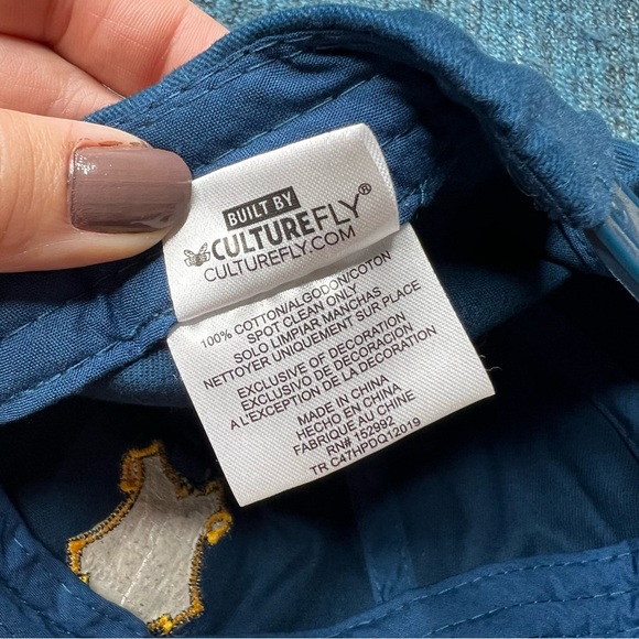 Harry Potter Hogwarts Two Tone Adjustable Baseball Cap Hat - Picture 6 of 6